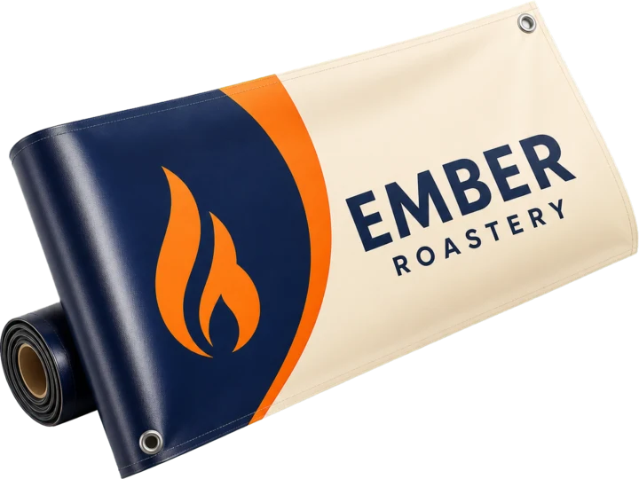 Banner Printing branded print example
